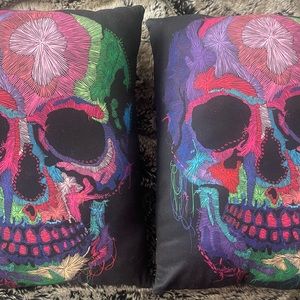 Ay Guey Mexican Skull Pillows (2)